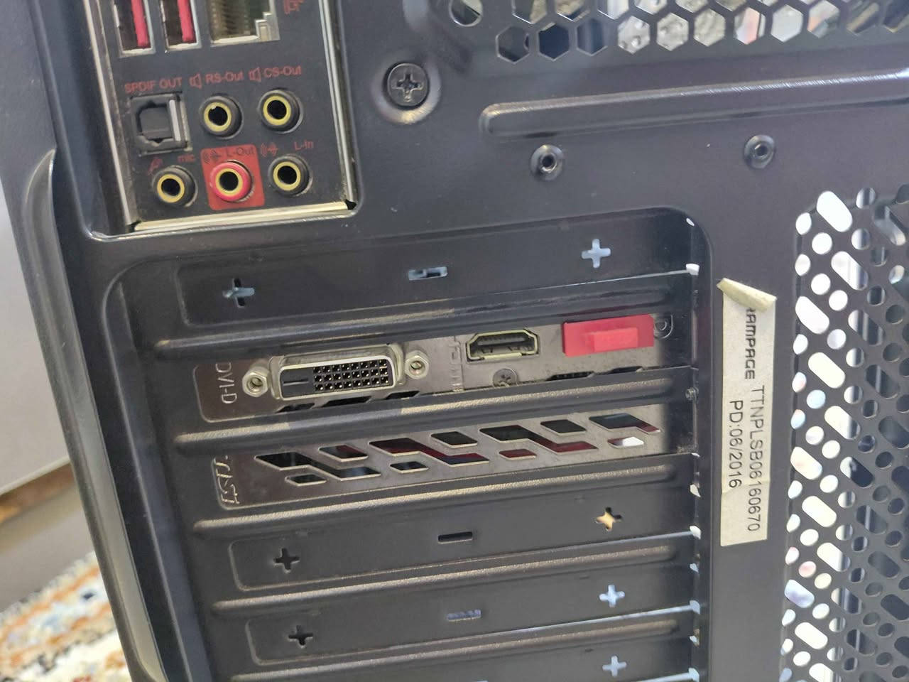 Msi gtx 1050 gaming x

Intel i3 7100 3.9 ghz

M.b msi b150 gaming m3

Corsair cv450

Ram G.skill 2x4gb 3200ghz ddr4

ssd 128gb

Hdd 320gb
السعر ٢٢٥ بي مجال بسيط
بغداد حي العامل ماعندي توصيل
نضيف جدا على الفحص
*********** Colombo, Sri Lanka
