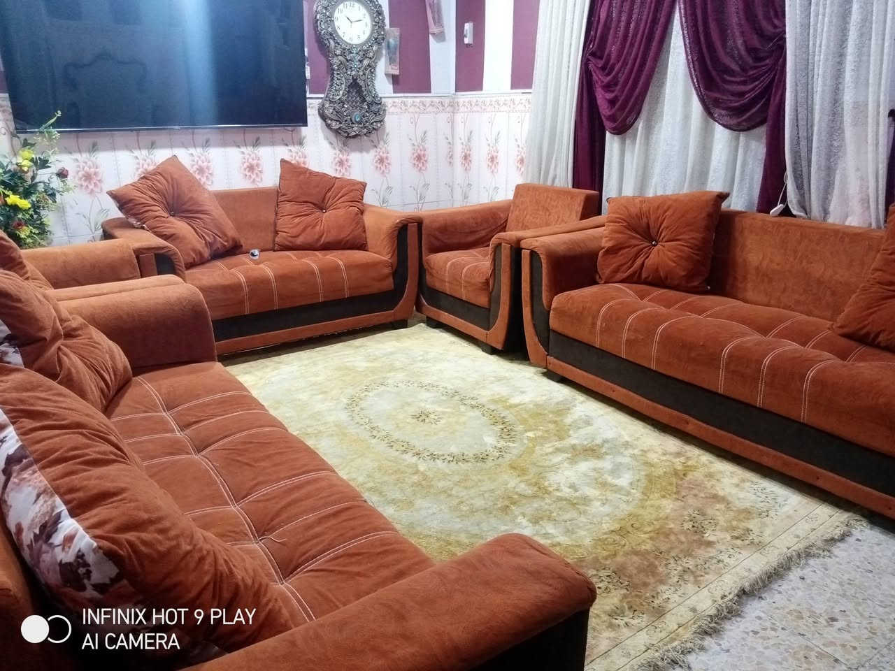 تخم قنفات 5قطع تركي نضيف جداا بدون اضرارالسعر275اوبي مجال مكاني الحيانيه ***********
