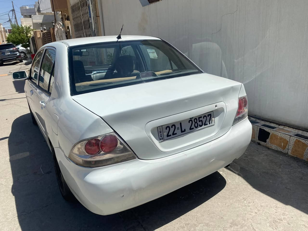 ميستبوشي لانسه ر 2007
سياره صبغ عام للجمالي

بدون ضربه 

سياره بسمي

بطاقه بنزين بيها

اي نقص مابي

سنويه جديد

سياره اتوماتيك 

سعر 65 $ بيها مجال بسيط

مكان سياره كركوك

رقم موبايل ***********

