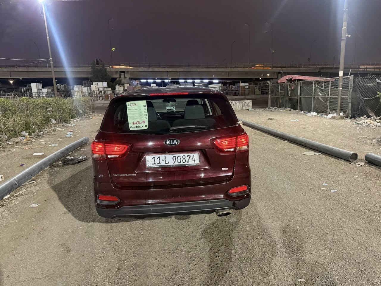 السلام عليكم  سياره سورنتو موديل 2019 وارد امريكي صور حادث بل منشور  مكينه. كير. مكفول تبريد ثلج رقم بغداد مكان سياره بغداد الصدريه السعر 146 هـ***********
