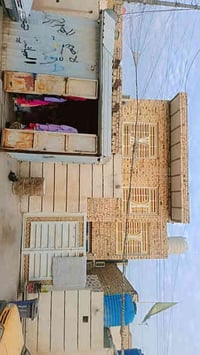 الدار اللبيع طابقين يتكون من غرفتين وصاله ومطبخ واستقبال ومحل غرفتين ف...