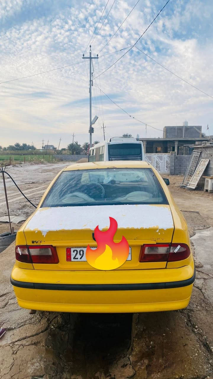 سمند موديل 11 مكفولة گير ومكينة وكهربائيات تخم تاير جديد صدر امامي وخلفي جديد سيارة جاهزة ما ناقصها اي شي مداور ثاني يوم مصفرة هيئة وغرامات السعر 33 وبيها مجال المكان واسط

للاستفسار ع الرقم. ***********
