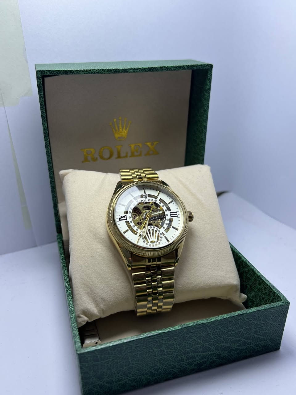 نستقبل 2026 ب اول عرض🤍
البراند السويسري العريق جداً 
#روليكس
  39 دولار فقط 
كواليتي عالي جداً جداً 
ميكانيكية
أميال لامينوس مضيئة بالظلام 
أرقام لاتيني    
ضد الماء  
مع العلبة 🤍
للاستفسار متواجدين على واتساب وتلي ودايركت 
*********** 
مباشر
https://wsend.co/9647771141048
