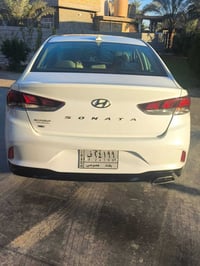 سيارة سوناتا 2018 أبيض بغداد بأسمي تحويل ثاني يوم مكفولة وجاهزة للأستف...