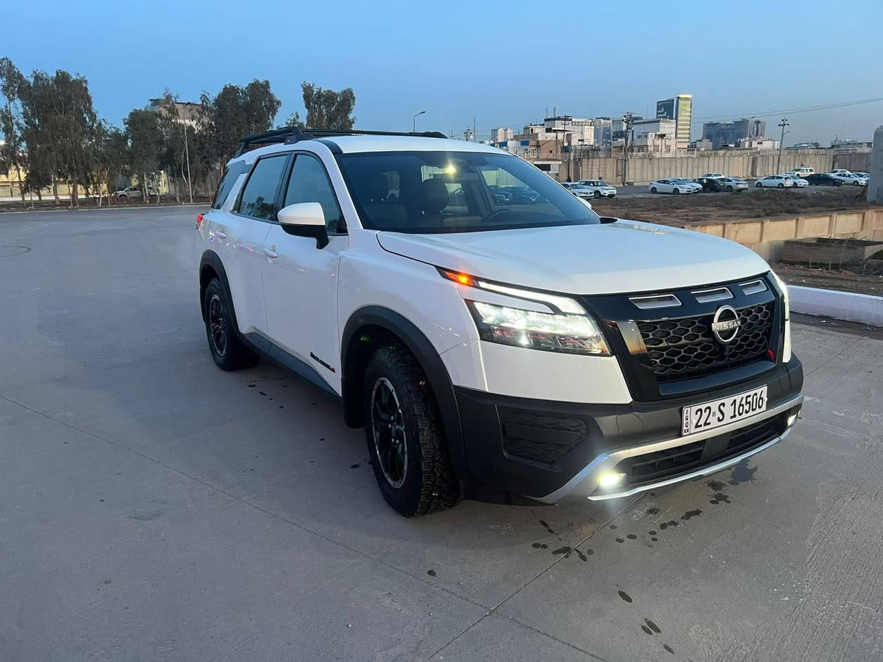 سلام عليكم
نيسان باتفندر 2023
محرك 6 سلندر
مواصفات كريك روك تجي 4 كامراه
فور ويل 
رقم اربيل جديد
مكان السياره اربيل 
ضرره تبديل باب السايق بلادي نفس اللون وجامرلغ تجاري 
رقم شاصي / 5N1DR3BD7PC221866
للتواصل *********** واتس اب او خاص
