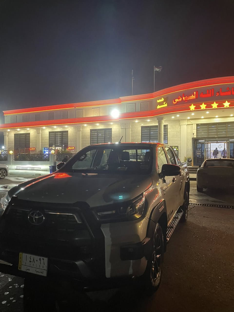 السلام عليكم
تيتوتا هايلوكس أفنجر للبيع 
موديل 2021

معروفه موصفات الافنجر 

السونار مرفق في المنشور 

رقمه قادسيه 

العنوان حله 

***********

***********

السعر 325 وبيه مجال قليل 

غير متواجد علي الفيس
