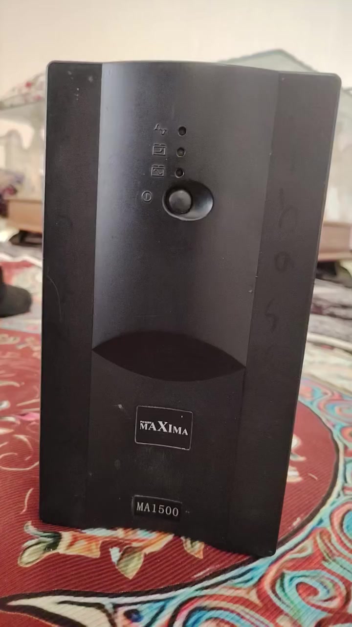 سلام عليكم عندي هاذا اليو بي إس اشتريت اله بطاريات جدد ب ٣٠ الف وماعرف شنو بي العطل مثل ما موضح بل فيديو اريد ابيعهن سعرهن هنه وال يو بي إس ٤٠ الف
 مكاني بابل...


**إذا كنت صاحب هذا الإعلان وتريد حذفه لأي سبب، رجاءا أرسل رسالة إلى الدعم الفني**