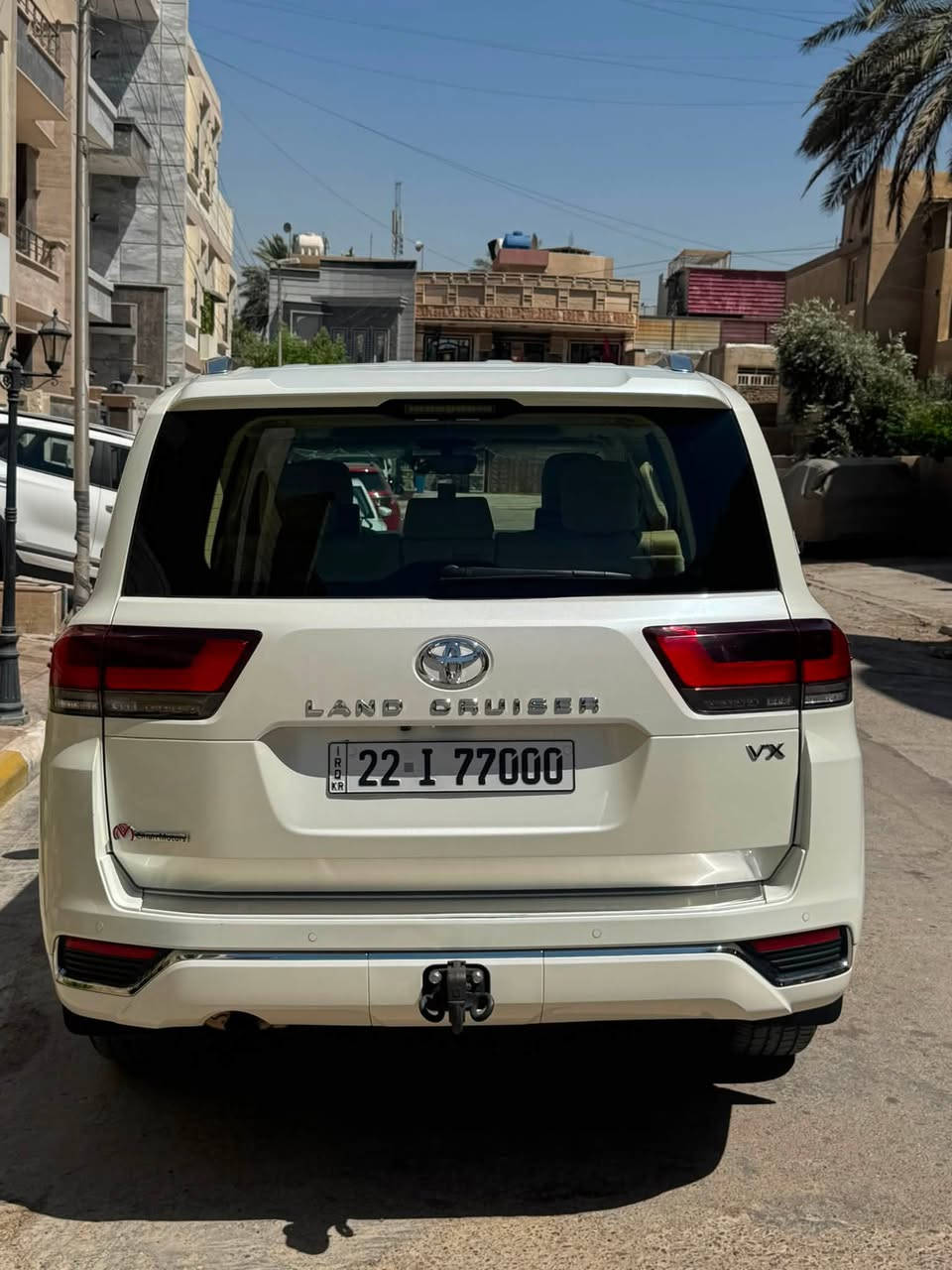 السلام عليكم 
٢٠٢٢ VX
مكفوله كفاله عامه جديده السياره على أيد وحده من الشركه شركه ساز
ماشية ٤٠ الف 
رقم السياره اربيل رقم عادي مو مميز
عنوان السياره بغداد 
للاستفسار ***********
