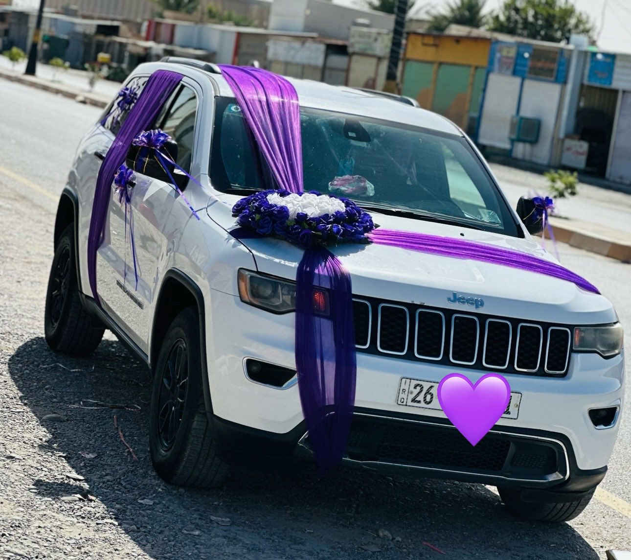 🎉✨ افتتاح محل تزيين سيارات الأعراس ✨🎉  

اليوم نعلن بكل فخر عن افتتاح محلنا الجديد لتزيين سيارات الأعراس 🚗💍  
نقدّم لكم أجمل وأفخم تصاميم التزيين حتى تكون سيارة العريس والعروس بأجمل إطلالة في يومهم المميز.

خدماتنا تشمل:  
🌸 تزيين سيارات العريس والعروس بأحدث التصاميم  
🌹 ورود طبيعية وصناعية فخمة  
🎀 تنسيق شرائط وزينة عصرية  
📸 تجهيز السيارة بشكل مثالي للصور

✨ شغل مرتب – أسعار مناسبة – تنفيذ حسب الطلب ✨  

📍 العنوان: (ألشرگاط ألخضرانيه)  
📞 للحجز والاستفسار: (‭0787 533 6637‬) 
(‭0773 414 3547‬)

🔥 بمناسبة الافتتاح يوجد خصم خاص لفترة محدودة للحجوزات الأولى 🔥  

خلّي يوم فرحك يكتمل معنا…  
سيارتك بلمسة فخامة تليق بليلة العمر 💍
