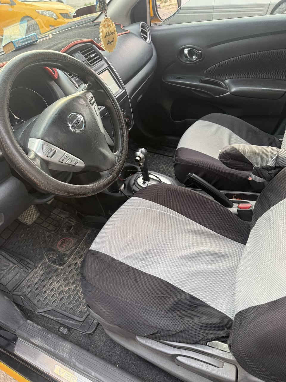 نيسان فيرسا2019محرك +كير+تبريد بلشرط  بطاقة بانزين بي قطعة وحدة فقط جاملغ خلف السايق قبغ الصندوق مبدل بلادي السعر115بي مجال مكاني كركوك ***********
