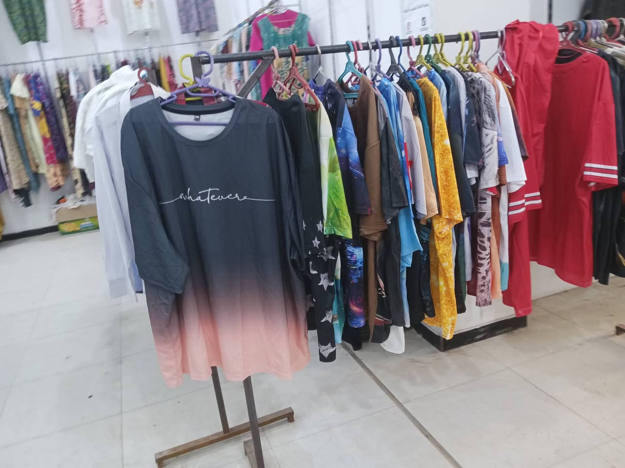 قياسات خاصة 
9XL
رجالي نسائي 
جديد غير مستخدم
سوق الشيوخ حي العسكري شارع الصورة قرب حسينة الإمام الحسن العسكري عليه السلام 
السعر 4000 فقط


**إذا كنت صاحب هذا الإعلان وتريد حذفه لأي سبب، رجاءا أرسل رسالة إلى الدعم الفني**