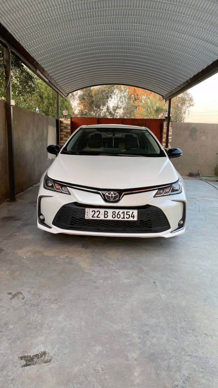 السلام عليكم 

 تويوتا كورلا2023 خليجي
رقم اربيل بسمي شرط التحويل 
ضمان تويوتا العراق (SAS ساز ) 🟥
حجم المحرك 1800 
ماشية 71 الف كيلو
نوع الوقود بانزين
دخول ذكي بصمة 
شاشة ديجيتل  
تبريد قطعتين 
ويل كب حجم الاطارات 16 
حساسات امامي خلفي 
لايتات زنون منظومة جديدة 
كشاف لايت لد 
مرآة قابلة للطي 
وضعيات قيادة نورمل و سبورت 
مرآة داخلية عاكسة

السعر المعروض 178 وبيه مجال بسيط

رقم الهاتف : ***********
