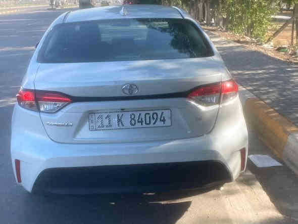 السلام عليكم 
للبيع 
كورلا موديل 23 Le 
وارد أمريكي 
بجم كبس 
 رقم بغداد 
سنويه بإسمي 
حادث جانبي 
صبغ بابين مع جاملغ فقط 
فول مواصفات 
فتحة سلايت 
بصمة  تشغيل 
بصمة  ابواب 
هند بريك بصمه 
رادار امامي توقف آلي
رادارات جانبي 
ويل كب بلادي 
السياره جاهزه بدون اي نقص
السعر 158$
الاتصال ع الرقم 📞 ***********
