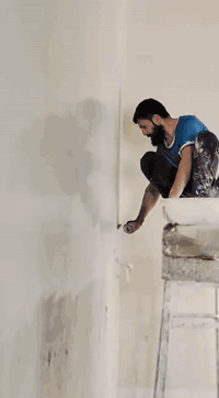 الموصل • لبخ جص • فريق ٥ عمال