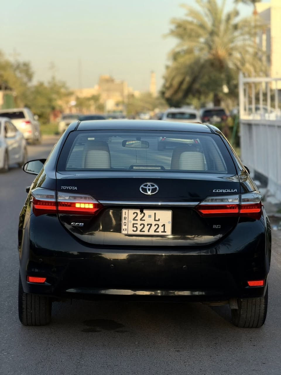 كورلا 2019 خليجي 
كفاله من الصبغ 
رقم اربيل تحويل مباشر 
محرك 2000
ماشيه 98 الف 
بارد فقط جاملغ خلفي بسيط وطخه بسيطه بطرف باب السائق وسونار موضح 
وشخوط بسيطه  
فول عده فتحه 
بصمه تشغيل وابواب 
حساس خلفي
شاشه وكامره 
فول تحكمات 
نضام سبورت 
دشبول ليزري
داخل جلد ابيض 
السعر 140$$
مكان السياره بغداد حي الجامعه 
☎️ ***********
