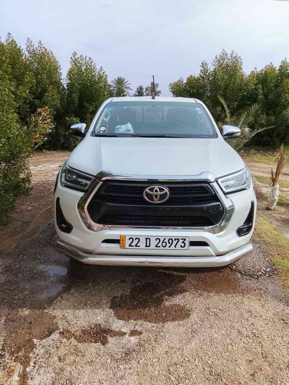 للبيع هايلوكس ٢٠٢٢ نهرو رقم اربيل سنويه مجدده لل٢٨ ماشيه ٨٥ كفاله عامه من كل شي سياره حلوه وجديده للإستفسار اتصال بلرقم *********** اتصل وبيك خير  وتدلل واسط الكوت
