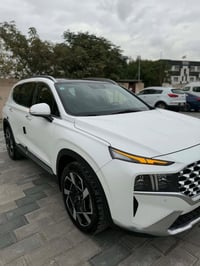 للبيع سنتافي 2024 خليجي رقم بغداد بصمه  ليد امامي + خلفي كراسي كهرباء ...