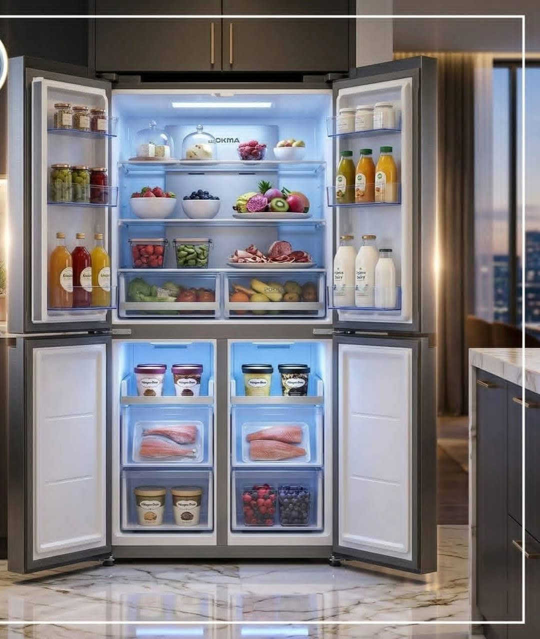 ⁨ 🔥 ثلاجات أوكما – البراند الأصلي 🔥

متوفر عدنا وبأسعار منافسة 👇

🔹 حجم ٢٠ قدم

🔹 حجم ٢٢ قدم

🔹 حجم ٢٥ قدم (أربع أبواب)

📏 القياسات والأبعاد:
✔️ ٢٠ قدم: ١٨٠ × ٦٠ × ٥٥
✔️ ٢٢ قدم: ١٨٥ × ٧٠ × ٦٠
✔️ ٢٥ قدم: ١٧٥ × ٨٠ × ٥٦

✅ جملة ومفرد
✅ يتوفر البيع بالتقسيط

📍 الحجز والاستفسار خاص

 #مجمدات #ثلاجات #اجهزةكهربائي #اجهزةمنزلية #اثاث #منوعات #متابعه


**إذا كنت صاحب هذا الإعلان وتريد حذفه لأي سبب، رجاءا أرسل رسالة إلى الدعم الفني**