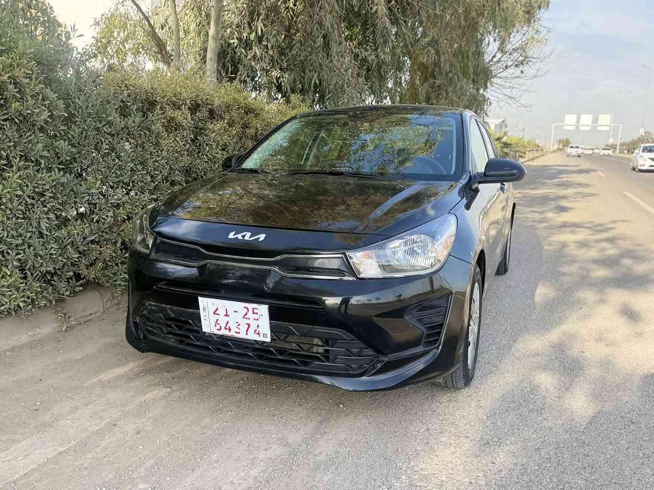 كيا ريو موديل 2023مواصفات EX  ماشي 31 الف مايل سياره مبدل بونيت بدون دواخل ارباك ستيرن سستم سياره بدون رقم تترقم شمال اربيل سليمانيه دهوك ساره جاهز بدون مصرف سعر (108)لاستفسار ***********مكان سياره كركوك
