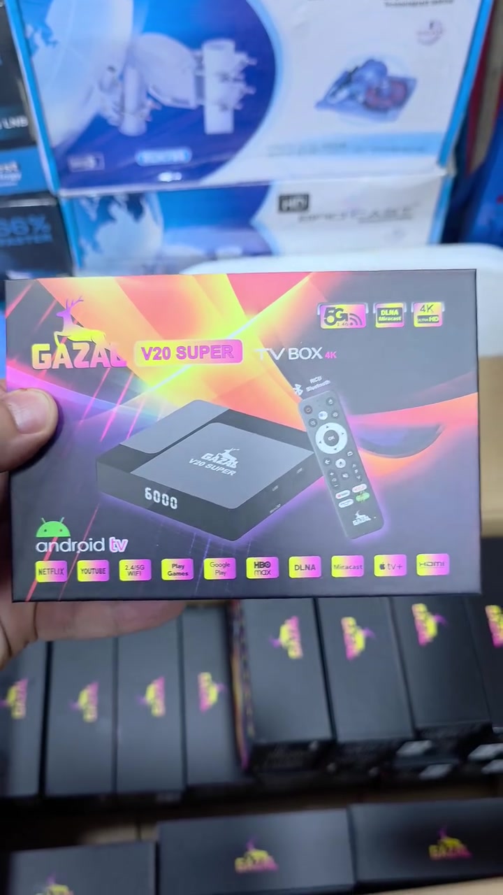 احدث جهاز اندرويد وصلني من شركة الغزال
TVBOX GAZAL V20
يعتبر جهاز العائلة الشامل 
لاتتردد بالشراء من خلال  التواصل واتس اب
https://wa.me/9647710838903
متوفر توصيل


**إذا كنت صاحب هذا الإعلان وتريد حذفه لأي سبب، رجاءا أرسل رسالة إلى الدعم الفني**