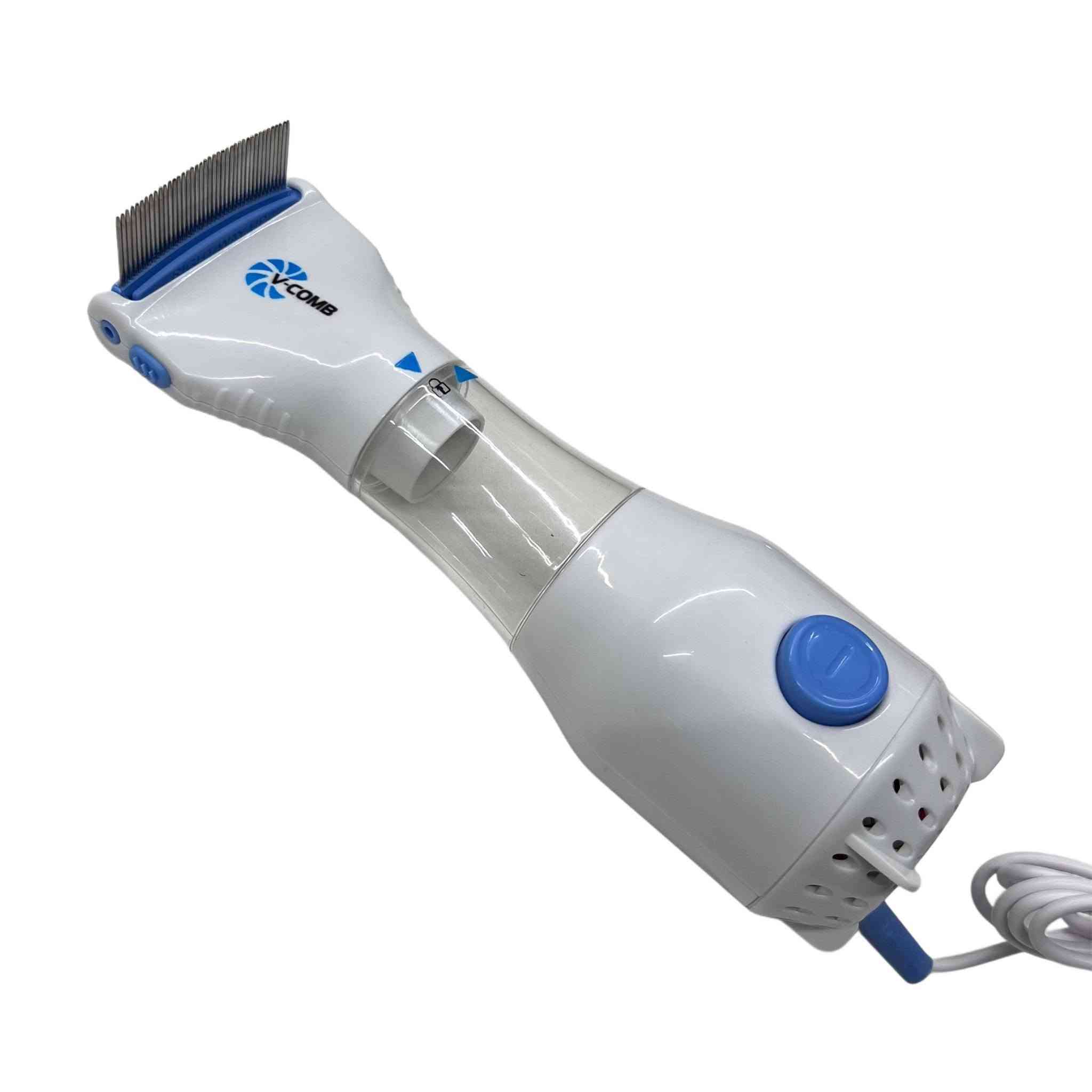 جهاز إزالة قمل الرأس الكهربائي V-COMB من LICETEC مع فلتر التقاط قابل للاستبدال

جهاز V-COMB من LICETEC هو أداة كهربائية مصممة لتمشيط وشفط قمل الرأس والبيض في نفس الوقت، مع فلتر التقاط مضاء بإضاءة LED لرؤية أوضح أثناء الاستخدام.

• يعمل بتقنية التمشيط والشفط لسحب القمل والبيض إلى فلتر الالتقاط

• فلتر التقاط قابل للاستبدال (للاستخدام مرة واحدة)

• أسنان من الستانلس ستيل بحواف مستديرة مع زاويتين تمشيط قابلتين للتعديل

• وحدة فلتر مضاءة بإضاءة LED لرؤية ما يتم التقاطه

• تصميم مدمج ومريح في الاستخدام

• يعمل بالكهرباء (AC Powered)

• الموديل: TTVC01
• الجهد الكهربائي: 220–240 فولت
• التردد: 50/60 هرتز
• القدرة: 50–200 واط
• الحماية من الصدمة الكهربائية: Type BF
• درجة الحماية: IP22
• درجة حرارة التشغيل: من 5° إلى 40° مئوية
• رطوبة التشغيل: 15% إلى 93% (بدون تكاثف)
• درجة حرارة التخزين: من -25° إلى 70° مئوية
• رطوبة التخزين: 5% إلى 93% (بدون تكاثف)
• الوزن: تقريباً 320 غرام

محتويات العلبة:
• جهاز V-Comb
• فلاتر التقاط قابلة للاستبدال
• فرشاة تنظيف


**إذا كنت صاحب هذا الإعلان وتريد حذفه لأي سبب، رجاءا أرسل رسالة إلى الدعم الفني**