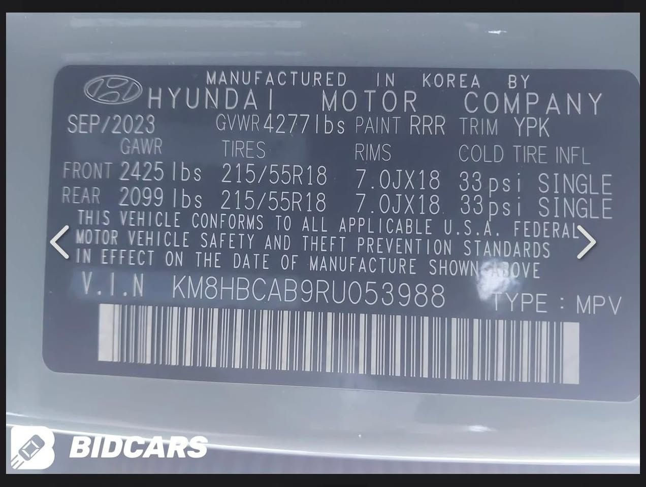 السلام عليكم كونة للبيع مديل 2024دخول جديد حادث خفيف مثل ما موضح بالصور 
مكينه 2000 ويل كب بصمه إشاير بالمري 
إيرباكات سليما رادار كامرة خلفية تحكم استيرن السياره خير من الله مال بيت سعرها 188ورقة وبيها مجال للطيبين بيع فقط العنوان بغداد الزعفرانية ***********
