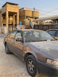 مازدا موديل90 فيتبم مكينه تشتغل كير شغلل سياره كلشي مابيها رقم بغداد ا...