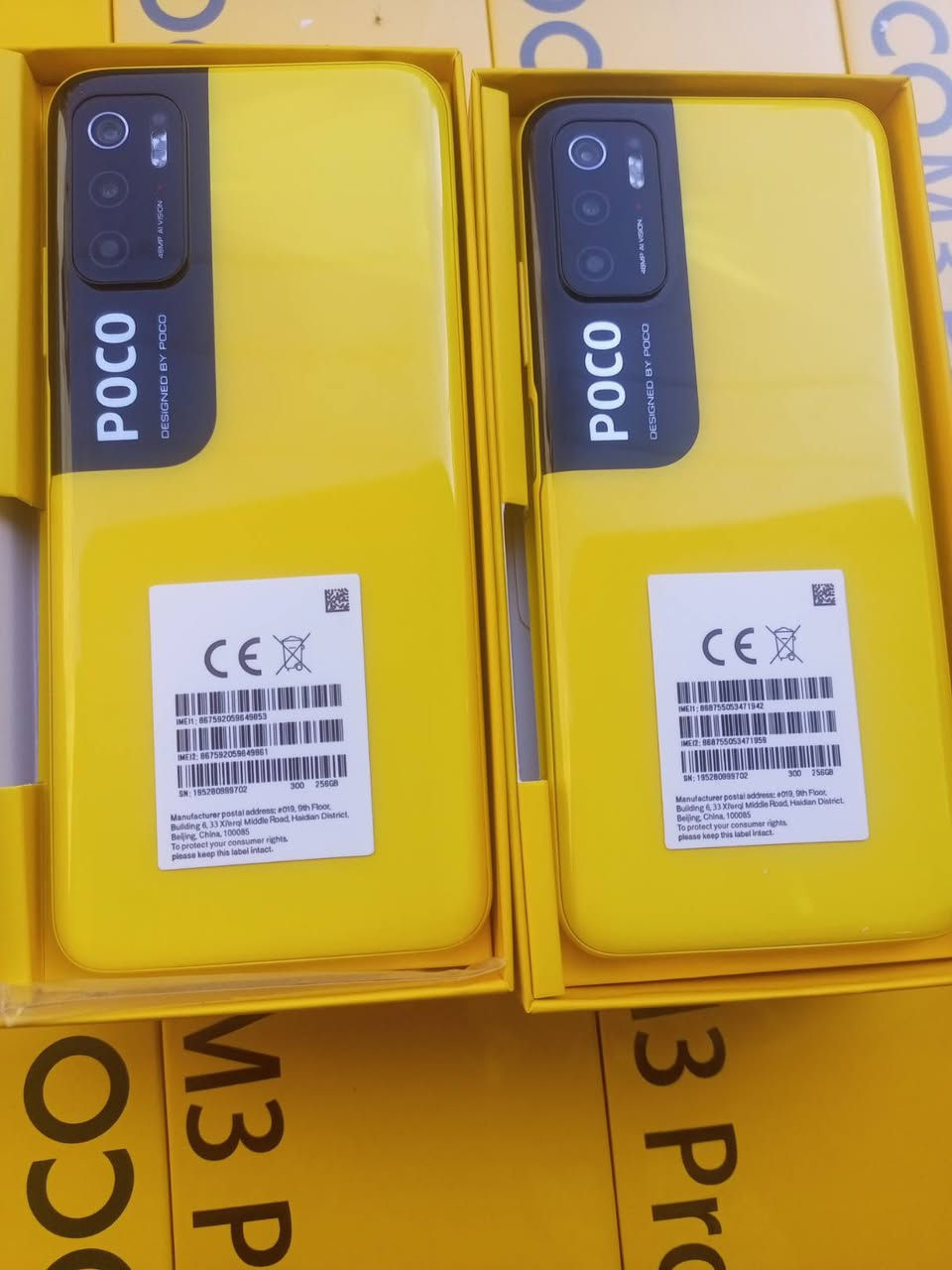 ‏جديد جديد  اصلي شرط الفحص الجهاز جان. مخزون : Poco M3 Pro   6.5 بوصة - 90 هرتز - IPS LCD.    ذاكرة 256. الرام. الرام، 8.بطاريه 5الاف ملي امبير معالج قوي 
‏MediaTek Dimensity 700 5G.  كامره 48ميكه الجهاز سريع المس  السعر 🔥🔥145فقط الف ويوجد سعر خاص اصحاب الجمله.  الحجز خاص وتساب ***********
‏   
‏
