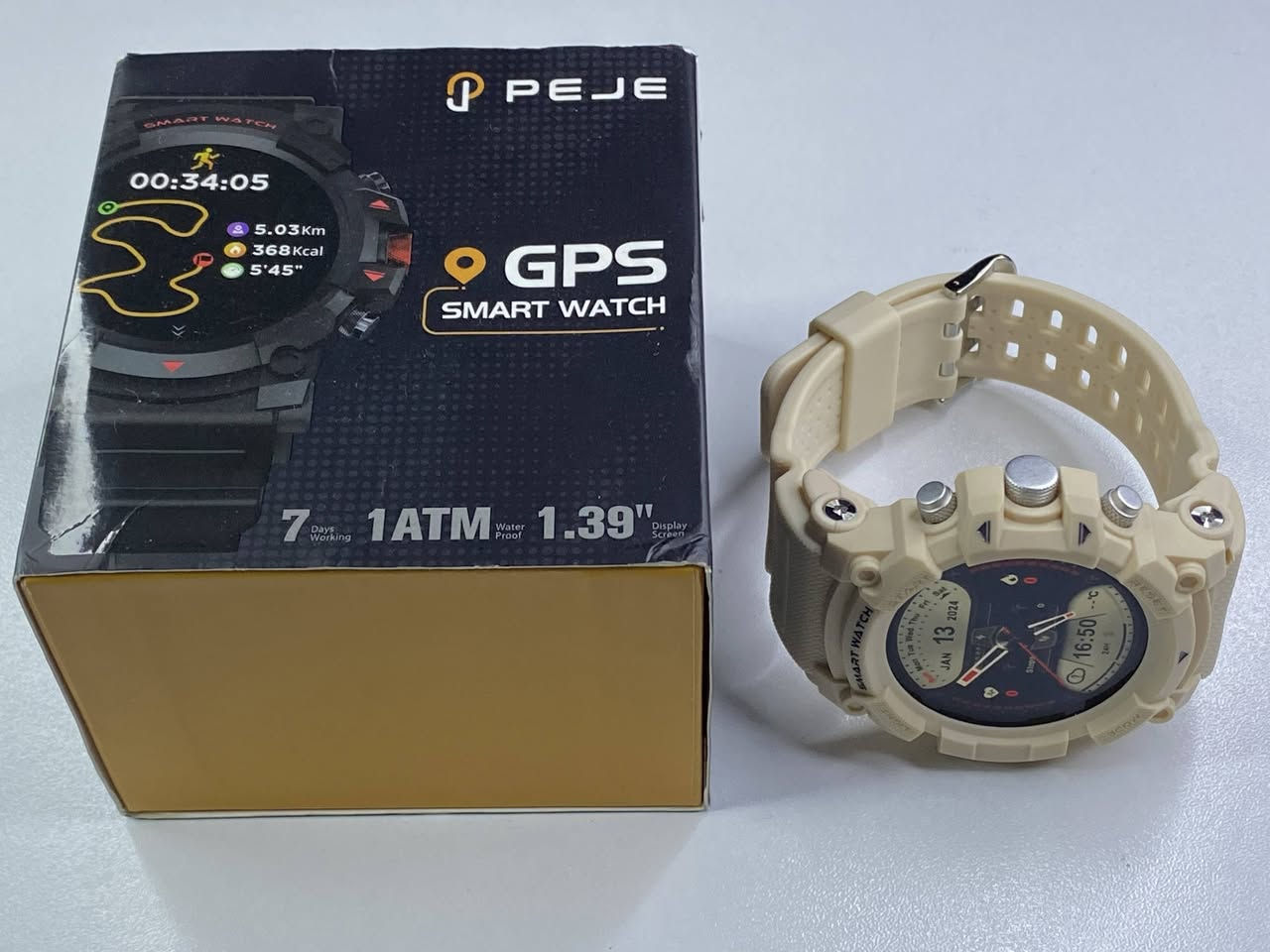 ساعة سمارت  سبورت تاکتیکال  اصلية من مارکە PEJE فوول مواصفات
بالة امازون اصلية
جي بي ايس  GPS
اتصال 
جهات اتصال 
بطارية قوية 300 mAh
طول الشحن اكثر من 15 يوم
شاشة ایج دي HD
دعم كاميرا الموبايل
اشعارات 
 اشعارات الصحة
اشعارات الرياضية 
ميوزيك
تايمر
حاسبة
ستوب وج
ضد الماء 
خلي السعر و بالعافيه
توصيل متوفر لجميع محافظات العراق


**إذا كنت صاحب هذا الإعلان وتريد حذفه لأي سبب، رجاءا أرسل رسالة إلى الدعم الفني**