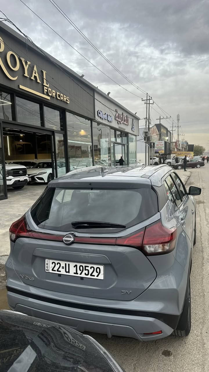 نيسان كيكس موديل 2024 موصفات sv المعروفه نص شاشه عداد دجتال سياره مرقمة وجاهز رقم اربيل هزه وسنوية جديدة سياره قطعتين صبخ جامرلج وباب السايق السعر 160 لتواصل ***********
