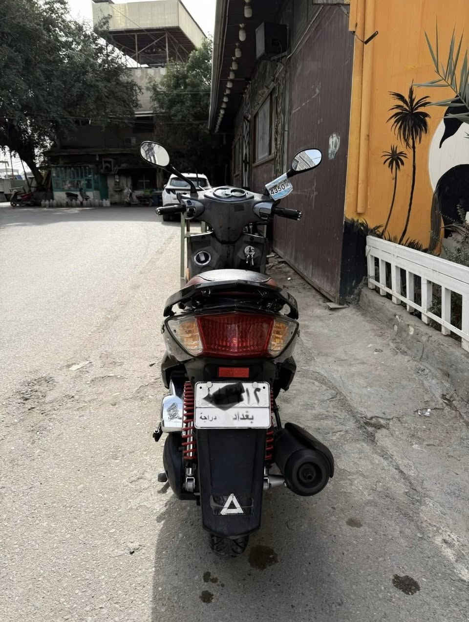 سلام عليكم دراجة سكنس   مرقمه ياباني قبق نفخ دراجه تحويل ثاني يوم مكفوله العنوان كاظميه 
 *********** اتصال فقط
