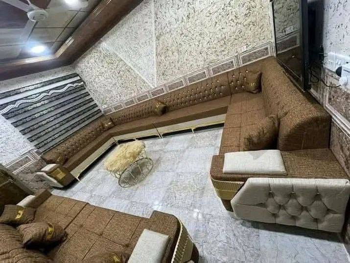 ✨ الدقة والأمان وبأنسب الأسعار ✨

🛋️ ديوان ستندر 10 مقاعد بسعر 325 ألف 🎁 مع 4 كوشات هدية

✅ شغل مضبوط مع ضمان سنة ✅ قماش قديفة جاكور ✅ هيكل جام روسي ✅ ظهر مضغوط ✅ مقعد بلوك فقط ✅ رجل عظم عاج وردة ذهبية
📏 عرض المقعد: • 50 سم صافي • 70 سم لحد الحايط.

📌 الأسعار حسب عدد المقاعد:

🛋️ 10 مقاعد = 325 ألف 🛋️ 9 مقاعد = 305 ألف 🛋️ 8 مقاعد = 280 ألف 🛋️ 7 مقاعد = 255 ألف 🛋️ 6 مقاعد = 225 ألف 🛋️ 5 مقاعد = 210 ألف
📐 القياسات الخاصة: سعر المتر الواحد 75 ألف (لا يباع أقل من 5 أمتار).

➕ الإضافات: • بلوك بلايوود للظهر والصفاح بدل المضغوط: +100 ألف • رجل نيكل: +20 ألف • قماش كتان: +25 ألف • وتر برو وخاولي: +50 ألف

🛏️ الكوشات: سعر الكوشة الواحدة 2500

☕ الطبلية: قياس 40×40 بسعر 25 ألف

🚚 التوصيل: • داخل بغداد: مجاني • أطراف بغداد: 15 ألف • المحافظات القريبة: 25 ألف • السماوة - الناصرية - العمارة: 35 ألف • البصرة (المركز): 75 ألف

⏰ مدة التوصيل: • بغداد: خلال يوم واحد • المحافظات: خلال 4 أيام

📞 للحجز والاستفسار راسل الصفحة


**إذا كنت صاحب هذا الإعلان وتريد حذفه لأي سبب، رجاءا أرسل رسالة إلى الدعم الفني**