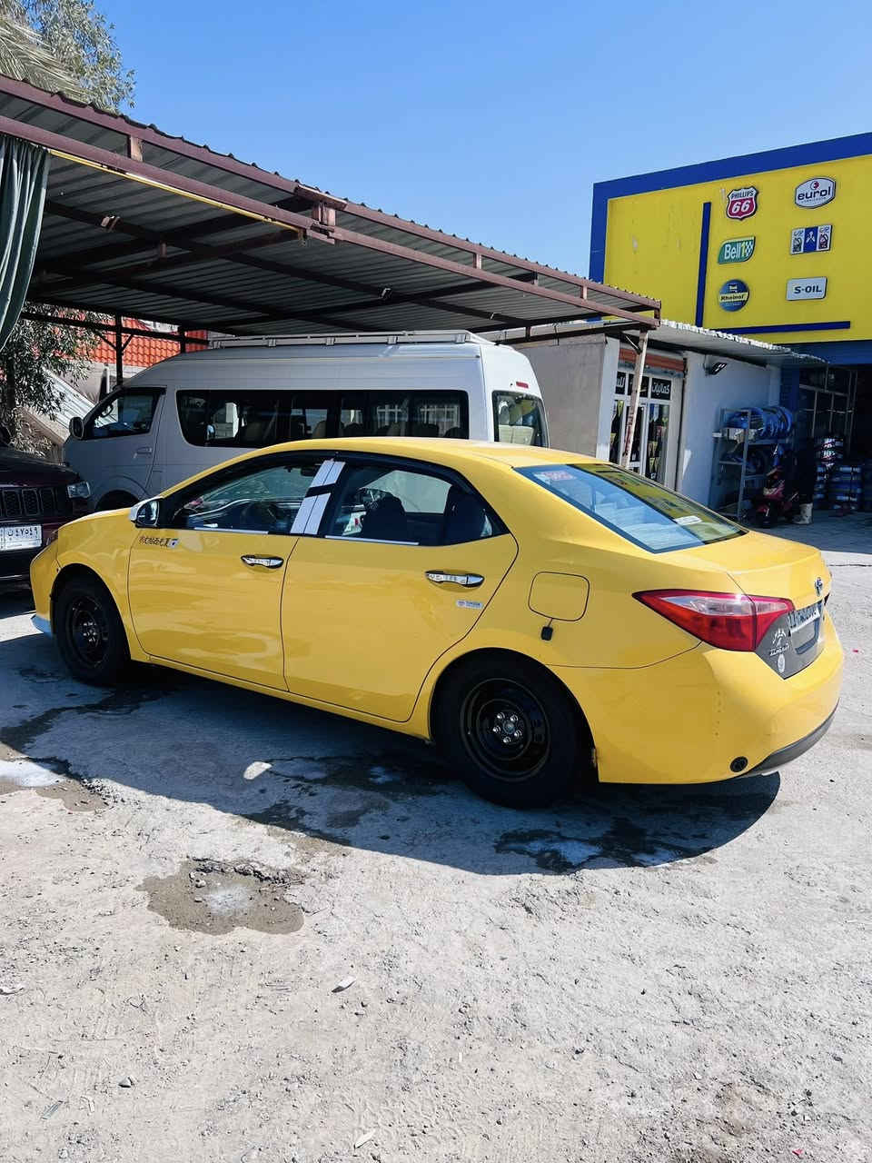 كورلا 18 le الحادث مرفق بالمنشور بدون دواخل بدون ايرباك تبريد تدفئة كله جديد كير محرك منضومة غاز جديد مكان السيارة ديالى_تقاطع الوجيهية 
***********
