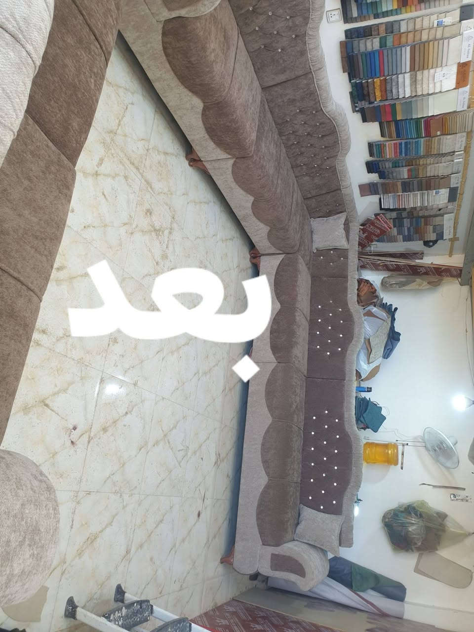 ((للهم صلي على محمد وال محمد ))
تصميم راقي يليق بمنزلك! 🏡✨

📢 تخم جديد تم تركيبه لأحد زبائننا الكرام، بتصميم يجمع بين الأناقة والفخامة!
🛋️ خامات عالية الجودة
🎨 ألوان متناسقة تناسب جميع الأذواق
🛠️ تنفيذ متقن بأدق التفاصيل

🔹 هل ترغب في تجديد أثاث منزلك؟
🔹 أو إعادة تصميم تخمك القديم ليصبح كالجديد؟

📩 تواصل معنا الآن واحصل على تصميم فريد يناسب ذوقك!
العنوان ((كربلاء ))
للاتصال 📞 ((***********))

#دوشمة_كربلاء #تصميم_أثاث #تجديد_الأثاث #فخامة_و_أناقة #تصليح_قنفات #ديكور #معمل_بروف_للاثاث 
#كربلاء #معمل_بروف_للاثاث

