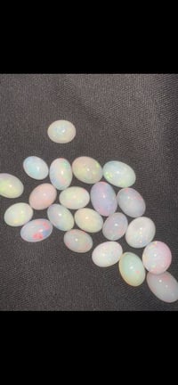 اوبال اثيوبي فول فاير ابيض و روبي ستار نجمه سداسيه احمر و زرق للبيع جم...