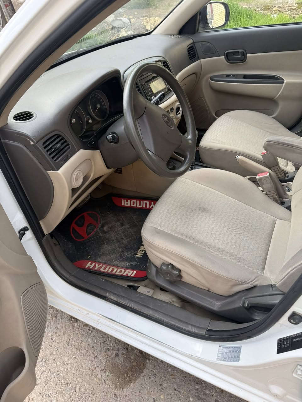 ‏أكسنت 2010 مكفول من الصبغ بيها بارد ماشية 145محرك 1600ابسمي مشروع وطني رقم بغداد جديد ***********
