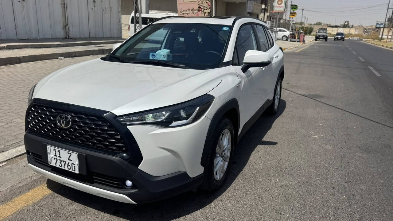 السلام عليكم للبيع كورلا كروز 2024 رقم بغداد مطلوبه للمصرف المستفيد والكفيل من نفس البيت فول مواصفات راكات قماره سلايت بجم كله زنون اصلي ارضيه وجنطه جلد كشنات جلد عازل حراري كل الجامات بجم ppf بالكامل ارضيات رزلاين الاصليه وباقي المواصفات معروفه ميحتاج اذكرها السياره على وضعيه الشركة لا شخط ولا رصعه ولا بارد ولا تكحيل سبير منازل مقدس 😁 جديده جدا الشراي يتصل عنوان بغداد حي الجهاد هاتف 
***********
***********
