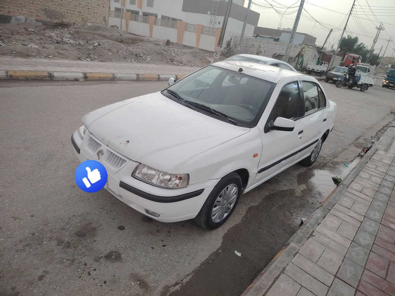 سمند للبيع مديل 11مداور ثاني يوم السعر 30 وبيه مجال مكفوله مكاني ناصريه مركز ***********حداديه محرك كير كفاله
