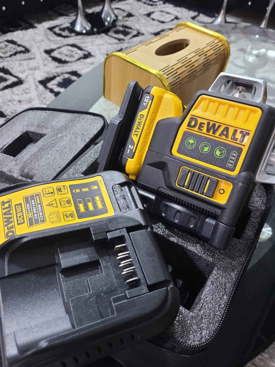 وزان ليزر دي ولت اوربي باله جديد ١٢ خط السعر ٧٥  الف


**إذا كنت صاحب هذا الإعلان وتريد حذفه لأي سبب، رجاءا أرسل رسالة إلى الدعم الفني**