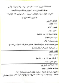 الكرامة الاولى • ٣٠٠م • ٤غرف