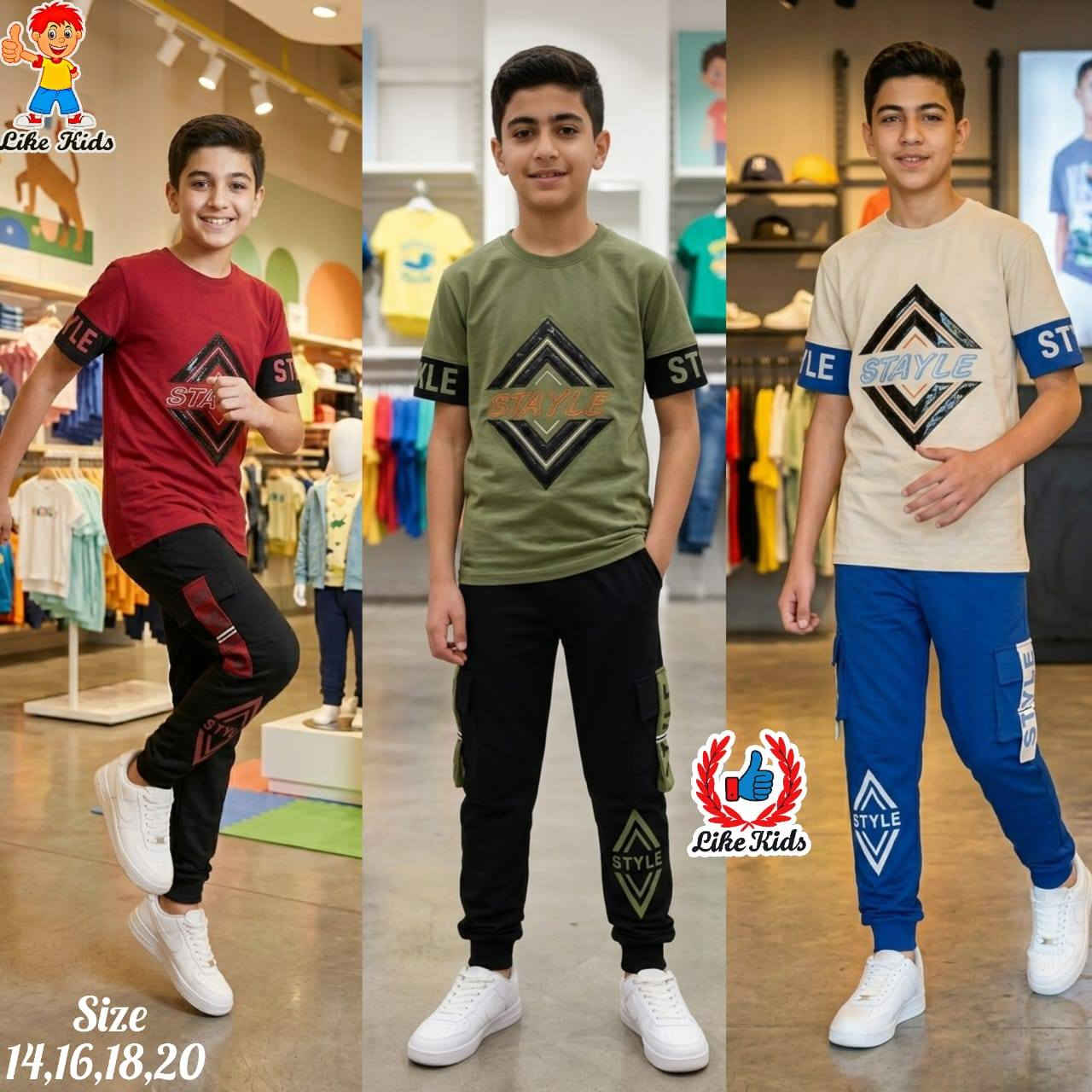 تراك محير 
القياس ١٤_٢٠ 
إنتاج سوري 
السعر ٨٠ الف الدرزن 
الحجز واتساب 
***********
