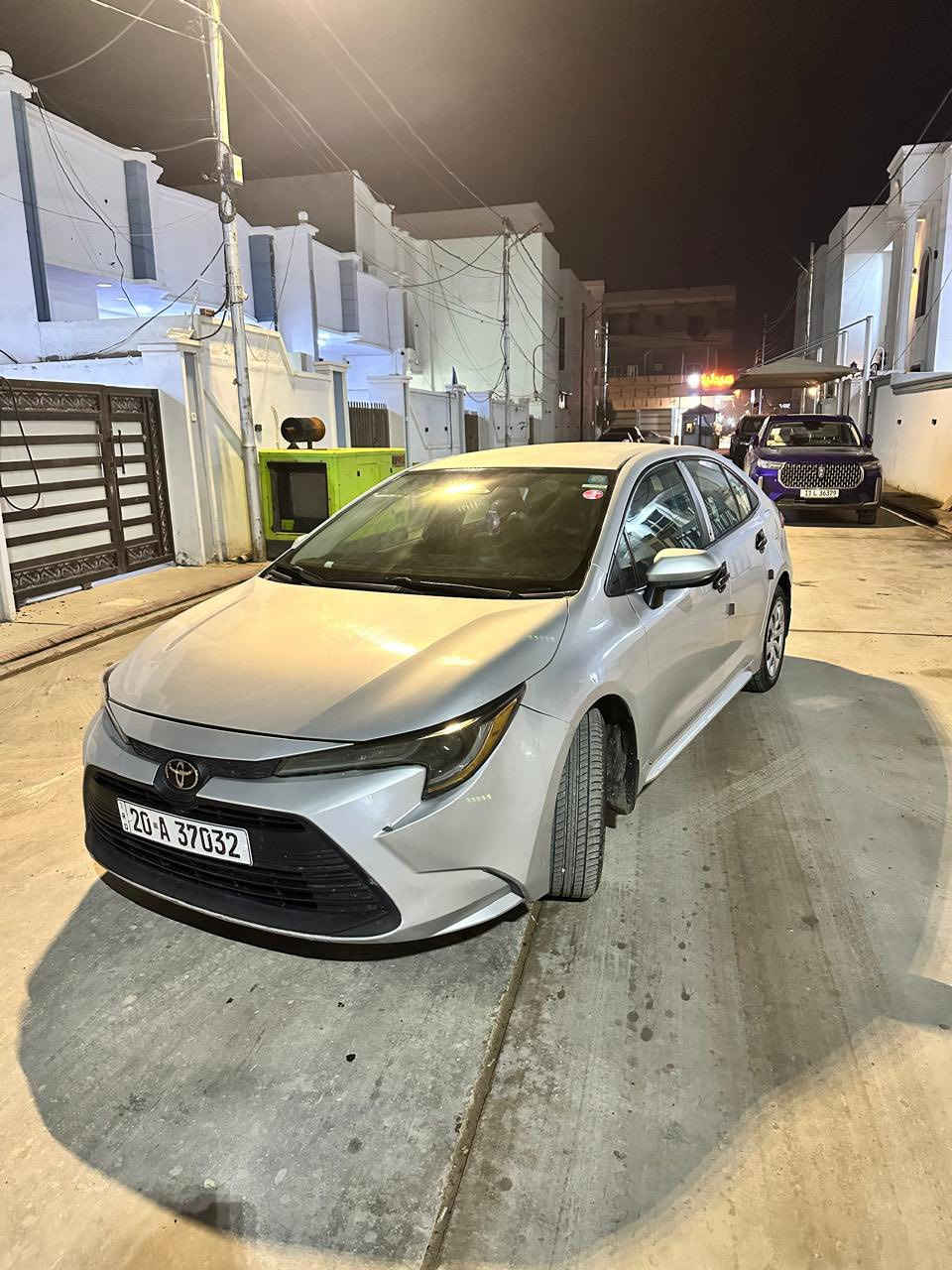 سلام عليكم للبيع كورلا 2023 LE وارد امريكي السياره ماشيه 59 الف حقيقي ،الضرر جاملغ الخلفي و الباب الخلفي صبغ بدون دواخل وشبر بارد بالجاملغ الامامي السعر 155 التواصل ***********
