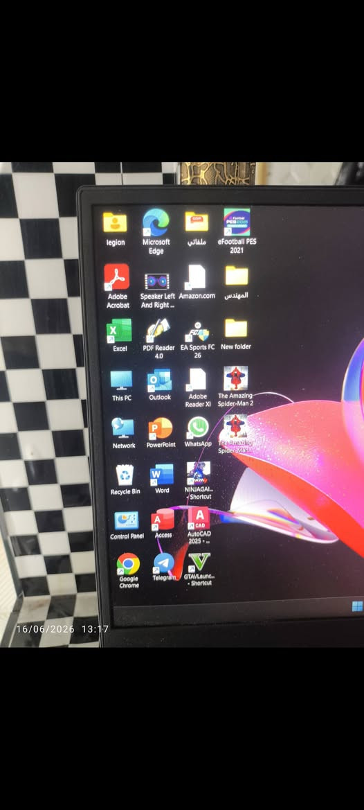 السلام عليكم ورحمة ..  عنواني البصرة ..لابتوب للبيع Lenovo Legion .. الشكل الجديد .. لابتوب مستعملة كلش قليل شتريته جديد من الشركة .. مال اللعاب فئة عالية جدا .. كيبورد ضوئي أكثر من لون
يوجد فيه FiFA 26 و Gta5 و pes21 و وسبايدمان و نينجا كذلك برامج هندسية اخر اصدار منزلة اوتوكاد 2025 وبرامج مايكروسوفت مواصفات الابتوب .. مع ملحقات جوستك ( يدات اللعاب ) عدد 2 وستان لابتوب الاصلي مع عدد منافذ كلش هواي يوجد منفذ HD ايضا
 Lenovo Ryzon 7 16G

1TB SSD
RTX 3070
15.6 حجم الشاشة سعر الابتوب ( مليوون ) الله شاهد لأن محتاج رايد ابيعة
رقم الهاتف : ***********
