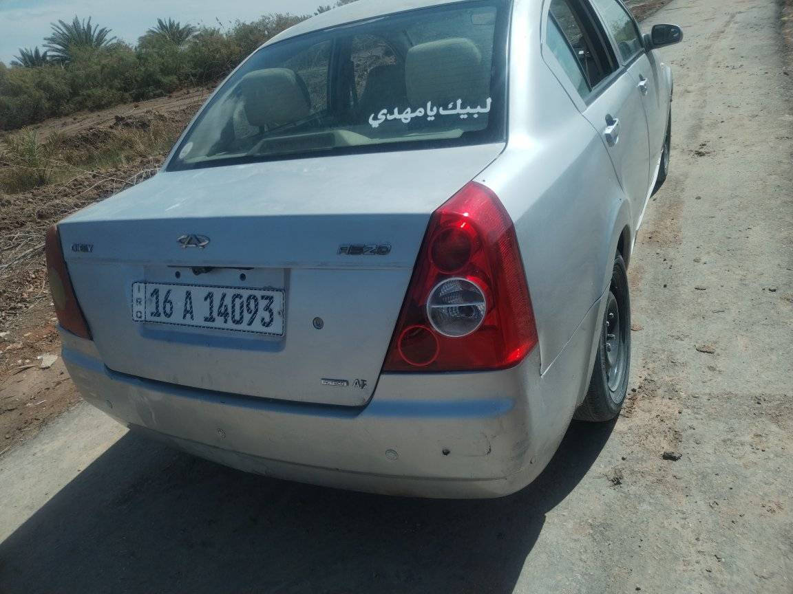 سلام عليكم شيري A5للبيع محور كير ومكينة رقم انكليزي بسمي هزه مساقطة  كورله 1500 مصبوغة احزام اثر جراد مكفولة من الضربة حدادية جديدة تايرات جدد كهربائيات شغالة  فقط بيه الجامة اخلفية وحده ماطور اتريد والكدامية والباقي كله جاهز السعر 35وبيه مجال والموشراي يترك كلمة حلوة ويعبر مكاني نجف كوفة  ***********
