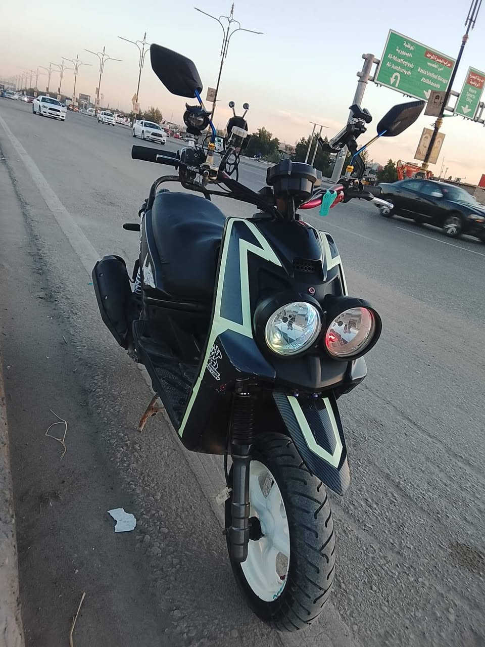 سكنس جبلي دراجه تخبل جاهزه نكره سلف كلشي شغال قفال ستيرن وقفال صندوك جاهزه سعر 1,300 مليون وتلثميه رقمي *********** مكاني بصره
