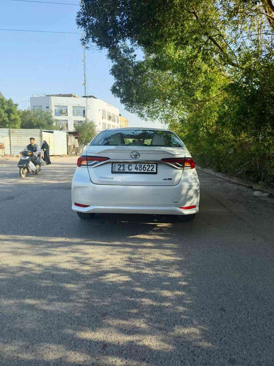 تيوتا كورلا موديل 2024 ساز ام الضمان
بانزين فقط مكفولة كفالة عامة 
عده هاي الرصعة الي بقبق الجنطة 
ماشية 44 الف 

تغليف كامل ضمان 10سنوات 
مقاعد جلد
فول مواصفات 
سلايد
مري شفط 
تبريد شاشة 
بصمة دخول ذكي
جنطة بصمة 
حساسات 360 درجة
مكينة 1800 

السيارة مكفولة عدا الرصعة 
وتروح تفحص وين ميعجبك 
بسمي تحويل ثاني يوم مكاني بغداد 

رقم صاحب ســـيـارة :: ***********
