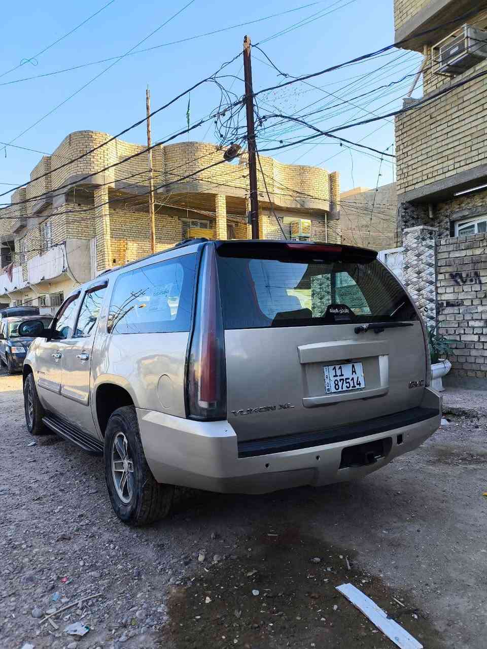 السلام عليكم من رخصة صاحب الكروب جمسي يوكن طويلة XLموديل 2008 SLT فول مواصفات 
شاشة بل سگف 
صندوك كهرباء 
محرك 5300 كير 700
رقم بغداد انكليزي 
بأسمي تحويل مباشر
سنوية 2027 
تبريد خير من الله 
منضومة مال غاز 80 لتر ما شاديهه
كشنات كهربائية 
السعر 150 وبيهة مجال 
المكان بغداد


**إذا كنت صاحب هذا الإعلان وتريد حذفه لأي سبب، رجاءا أرسل رسالة إلى الدعم الفني**