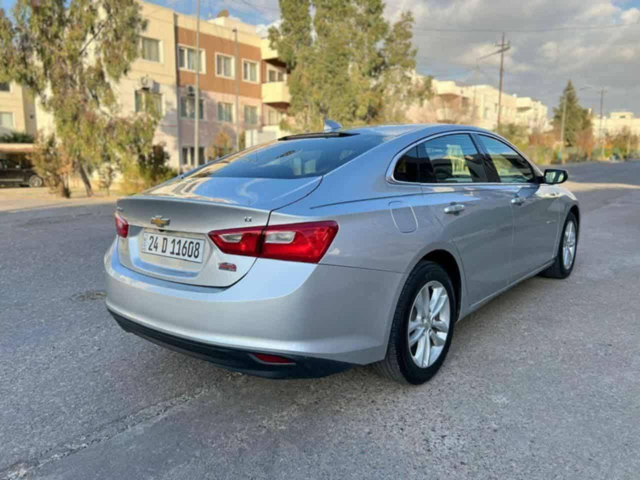 مكلف بل نشر 
للبيع فقط 
السعر 105
ماليبو 2016 LT
لون سلفر
ماشيه  150 الف مايل
محرك كير جديد مكفولات
رقم دهوك
الجديد هزه ل 26
سنويه ل30
تحويل او وكاله 
راديترات ومراوح على وضع الشركه بدون حماوه مكفوله
منظومة تبريد شادها جديده قبل اسبوع تبريد ثلاجه بعز الظهر
صبغ 3قطع بدون تبديل 
بجم كبس بلادي 
مكينه 4 سلندر 1500 توربو
مواصفات
 1-كير اوتوماتيك 
و عادي6نمر AT مرغوب
2-كشن كهربائي
3-تبريد قطعتين
4-تبريد منفصل
5-شغيل بصمه
6-نشغيل عن بعد4ابواب بصمه
7-صندوق بصمه
8-شاشه جبيره ايباد
9-كامره دواره
10-بك لايت طياره
11-تحكمات ستيرن
12-كروز سرعه
13-ستيرن فوليوم
14-مرايا كهرباء بيها اشاير 
15-لايتات أوتو زينون
16-بلاجكتور ليد
‏17-Gps نظام + car play + Android نظام
‏Aux USB Bluetooth Cable مسجل
18-ويل كب 17 شركه
متوفر واتساب ***********
سيد وسام
