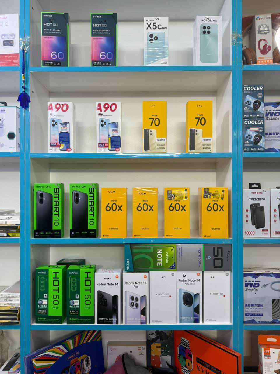 🔥🔥 أقوى العروض وصلت 🔥🔥
تشكيلة مميزة من أحدث الموبايلات وبأسعار تنافسية 💥
📱 المتوفر حالياً:
✅ Realme Note 60x
✅ Realme Note 70
✅ Infinix Smart 10
✅ Infinix Hot 60i (256GB / 8GB)
✅ Infinix Hot 50 Pro+
✅ Honor X9d 5G
✅ Honor X5c Plus
✅ Honor X6c
✅ Redmi Note 14 / Note 14 Pro
✨ كفالة رسمية
✨ أجهزة أصلية 100%
✨ أسعار خاصة للكاش
✨ متوفر تقسيط عن طريق منصة الرافدين
📍 العنوان: قضاء النصر – الصوب الكبير – بداية شارع العلوة – مقابل مجوهرات الزهراء – مركز الاحترافي
📞 رقم الهاتف: ***********
لا تضيع الفرصة 🔥
راسلنا عالخاص أو اتصل بينا لمعرفة الأسعار وأفضل عرض إلك 📲💬
#عروض #تقسيط #منصة_الرافدين #موبايلات #أسعار_نارية
