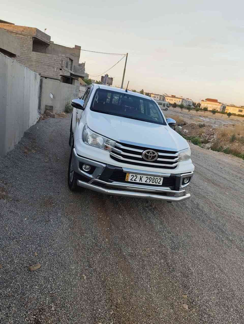 Toyota Hilux 2020

دەبل ئەکسل 4 پستن سەیارەکی جوانە لەسەر
 دەقی شەریکەیە   سەید نهرۆ  km168 رۆیشتیە گێر مەکینە هەمووگیانی بەشەرتە
  سبوخی نیە لێدانی نیە رەقەم سەنەوی نوێیە 
سێ جێی قەلەم کاریە باقی هیچی نیە

277$ وەرەقە 

***********
*********** أربيل, العراق
